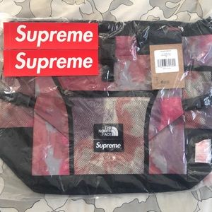 Supreme the north face adventure tote multi color